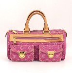 Louis Vuitton Pink Monogram Denim Neo Speedy Handbag