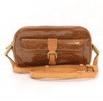 Louis Vuitton Christie MM Vernis Leather Shoulder Bag