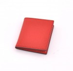 Hermes Red Leather Mini Photo Case