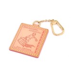 Louis Vuitton Red Monogram Groom Key Ring Holder