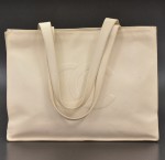Chanel Ivory Caviar leather Shoulder Bag tote CC X367