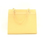 Louis Vuitton Croisette GM Vanilla Epi Leather Shoulder Bag