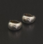 Chanel Silver Earrings