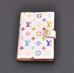 Louis Vuitton Carnet de bal White Multicolor Canvas Mini Agenda Cover