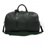 Louis Vuitton Kendall PM Dark Green Taiga Leather Travel Bag