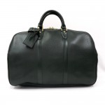 Louis Vuitton Kendall PM Dark Green Taiga Leather Travel Bag