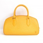Louis Vuitton Jasim Yellow Epi Leather Hand Bag
