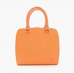 Louis Vuitton Pont Neuf Orange Epi Leather Hand Bag