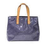 Louis Vuitton Reade PM Purple Vernis Leather Hand Bag