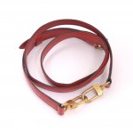 Louis Vuitton Red Leather Adjustable Shoulder Strap For Epi Bags