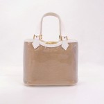 Louis Vuitton Epi Plage Mini Lagoon White Vinyl Beach Handbag
