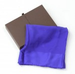 Louis Vuitton Purple Silk Scarf Monogram