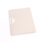 Hermes White Note Book