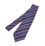 Louis Vuitton Navy Stripes Tie