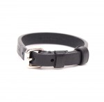 Louis Vuitton Maison Fondee en 1854 Black Leather Bracelet
