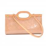 Louis Vuitton Roxbury Drive Brown Vernis Leather Shoulder Hand Bag
