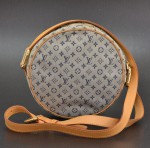 LOUIS VUITTON Mini Monogram Blue Jeanne GM Pochette Shoulder Bag L908
