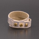 Louis Vuitton C'est Luxe White Damier Azur Canvas Bracelet