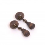 Chanel Wooden CC Logo Earring