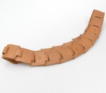 Chanel Brown Leather CC Belt X46