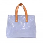 Louis Vuitton Reade PM Light Blue Vernis Leather Hand Bag