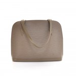 Louis Vuitton Lussac Gray Epi Leather Shoulder Bag