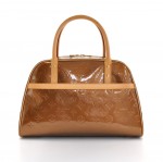 Louis Vuitton Tompkins Square Brown Vernis Hand Bag