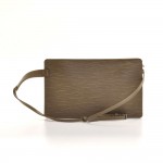 Louis Vuitton Rochelle Gray Epi Leather Waist Pochette Bag