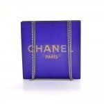 Chanel Purple Vinyl Shoulder Hand Tote Bag