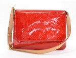 Louis Vuitton Thompson Street Red Vernis Shoulder Bag V626