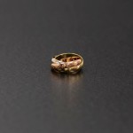 Cartier Le Must Trinity 18K 750 Gold Ring Size 49