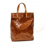 Louis Vuitton Reade MM Brown Vernis Leather Hand Bag