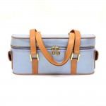 Louis Vuitton Sullivan Horizontal GM Blue Vernis Leather Hand Bag