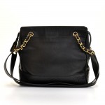 Chanel Black Caviar Leather Tote Shoulder Bag
